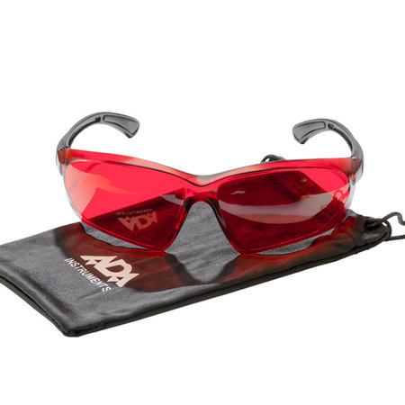 ADA  Laserbril VISOR Rood