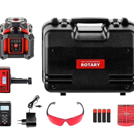 ADA  Rotary 500HV Red rotation laser with a working range of 500 metres