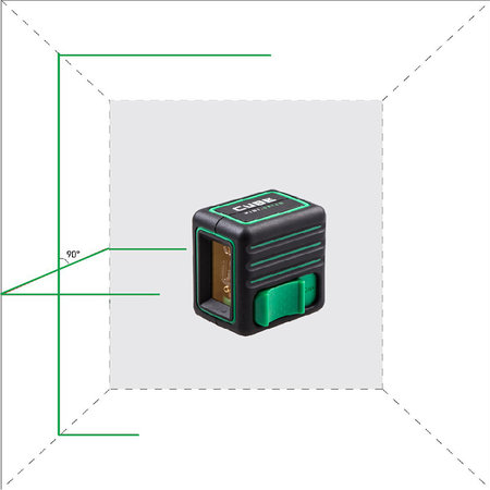 ADA  CUBE Mini Prof. Edition,  Kreuzlinienlaser Grün