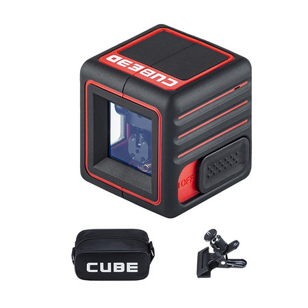 ADA  CUBE 3D HOME EDITION 3-linelaser with clamp and Bag