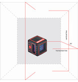 ADA  CUBE 3D PROF. EDITION 3-Linienlaser