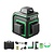ADA  CUBE 3-360 G Ultimate Edition  Lijnlaser met 3x360° groene lijnen