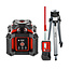 ADA  Rotary 400HV Red rotation laser   including Tripod and laserrod