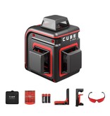 ADA  CUBE 3-360 Home Edition Linienlaser mit 3x360° roten Linien