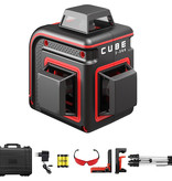 ADA  CUBE 3-360° Ultimate Edition Linienlaser mit 3x360° roten Linien