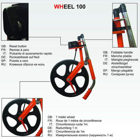 ADA  Measuring Wheel 100