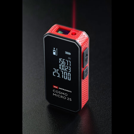 ADA  Cosmo Micro 25 afstandmeter met ingebouwde li-ion accu, Bluetooth