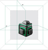 ADA  Cube  3-360 Home Edition Red Line laser with 3x360° green lines