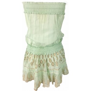 Dress Off Shoulder Short - Mint