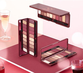 Etude House - Play Color Eyes Wine Party Palette - review + swatches