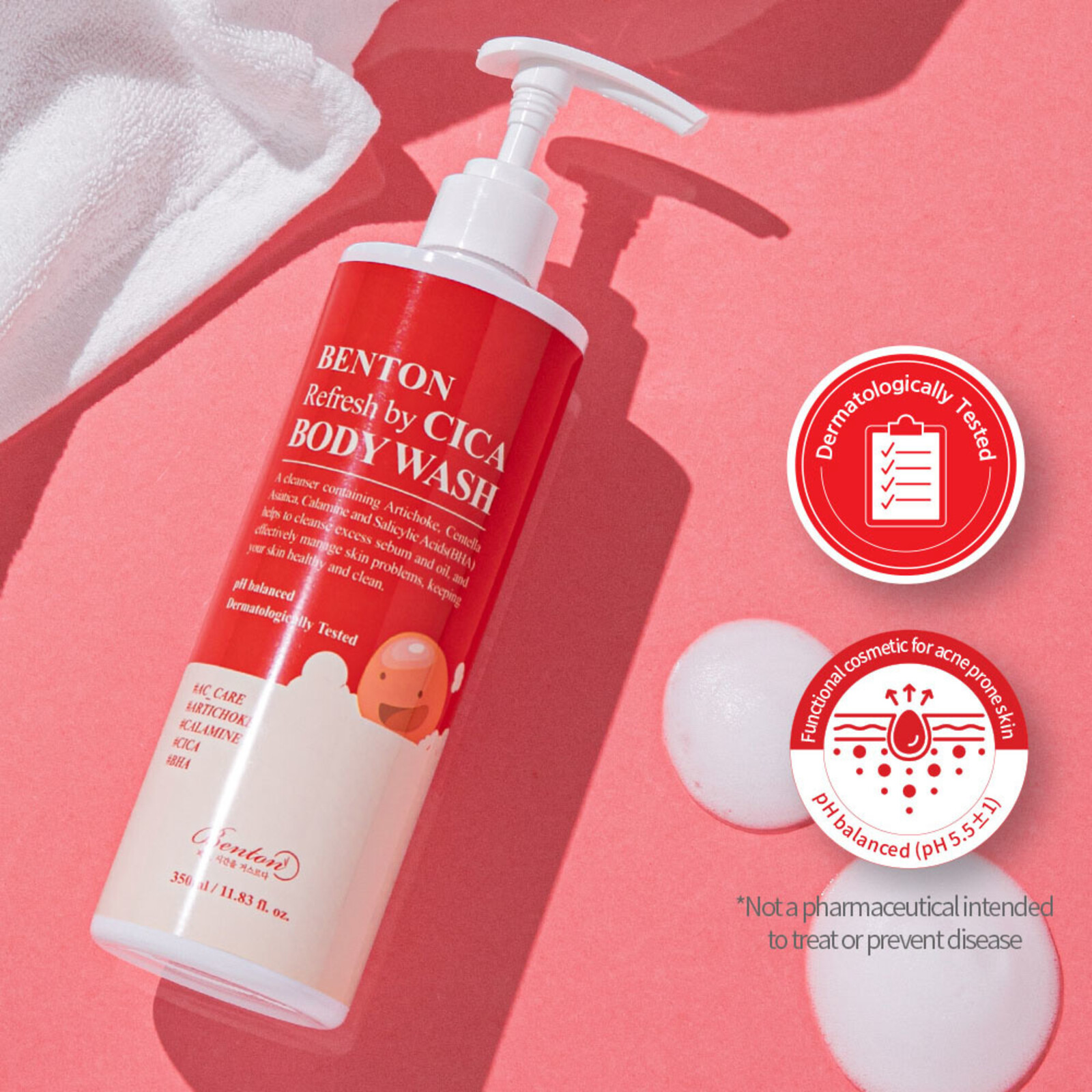 Benton Refresh by CICA Body Wash