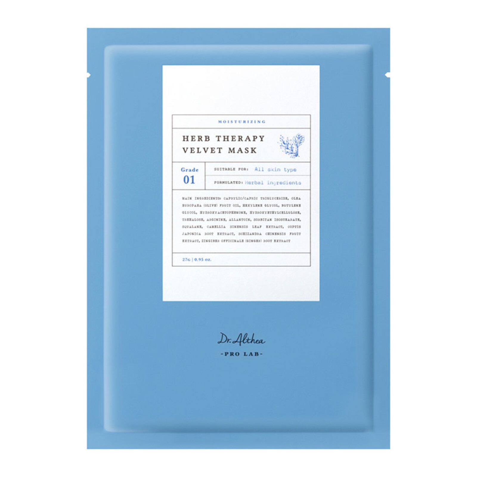 Dr. Althea Herb Therapy Velvet Mask
