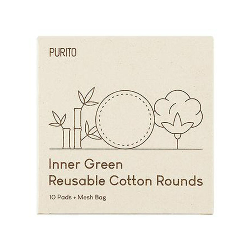 Inner Green Reusable Cotton Rounds