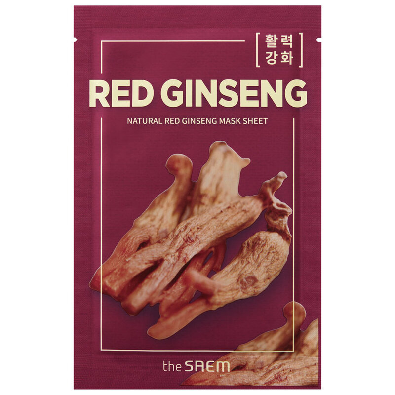 Natural Red Ginseng Sheet Mask