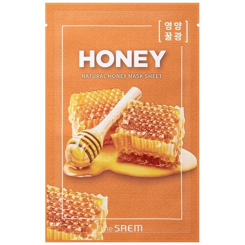 Natural Honey Sheet Mask The Saem Natural Honey Sheet Mask