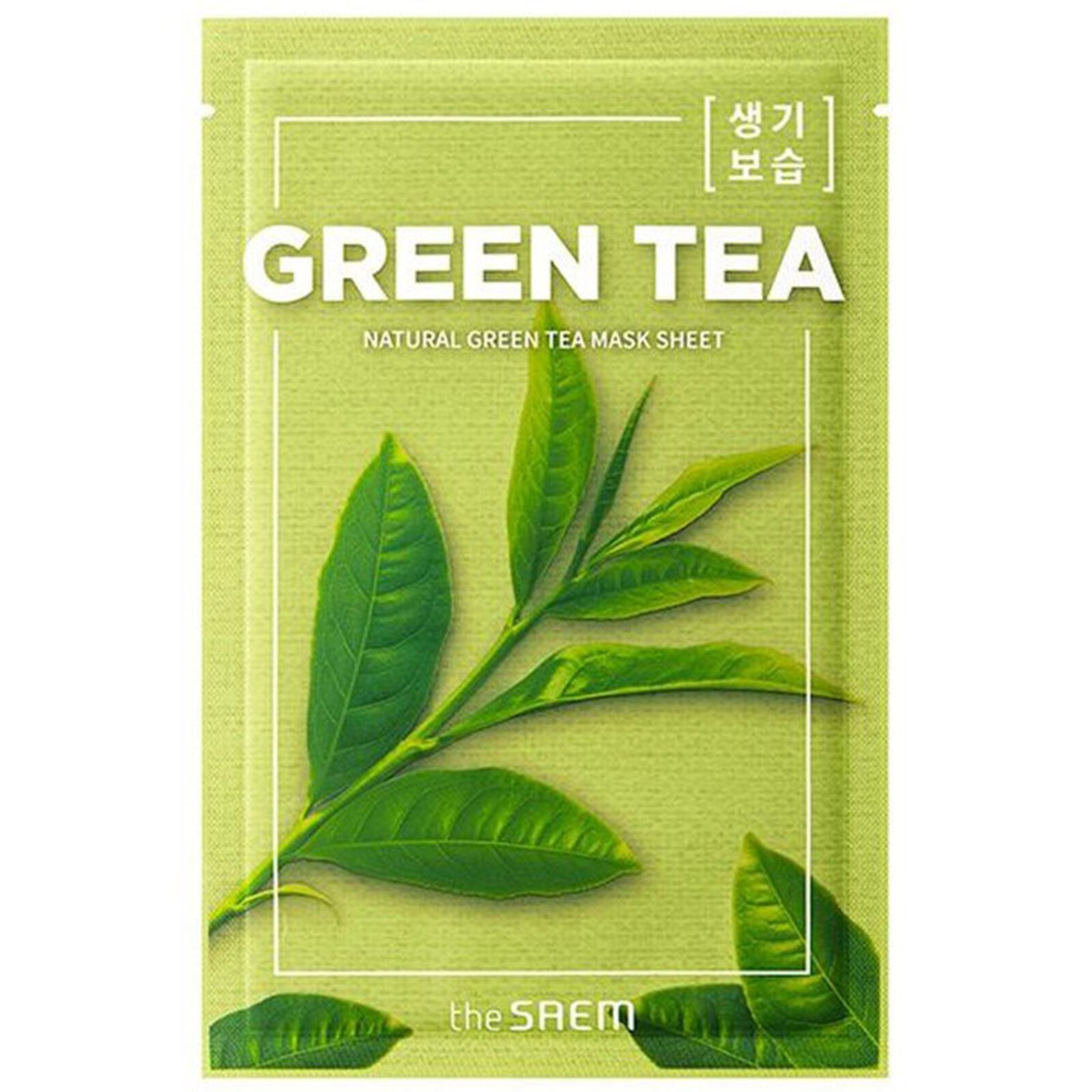 The Saem Natural Green Tea Sheet Mask