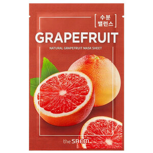 The Saem Natural Grapefruit Sheet Mask Natural Grapefruit Sheet Mask