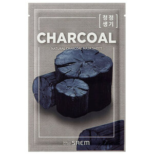 The Saem Natural Charcoal Sheet Mask Natural Charcoal Sheet Mask