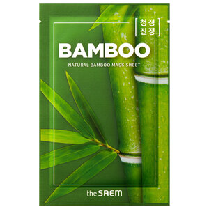 The Saem Natural Bamboo Sheet Mask Natural Bamboo Sheet Mask