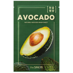 The Saem Natural Avocado Sheet Mask Natural Avocado Sheet Mask