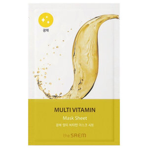 The Saem Bio Solution Radiance Multi Vitamin Sheet Mask Bio Solution Radiance Multi Vitamin Sheet Mask