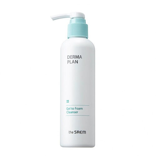 Derma Plan Gel To Foam Cleanser The Saem Derma Plan Gel To Foam Cleanser