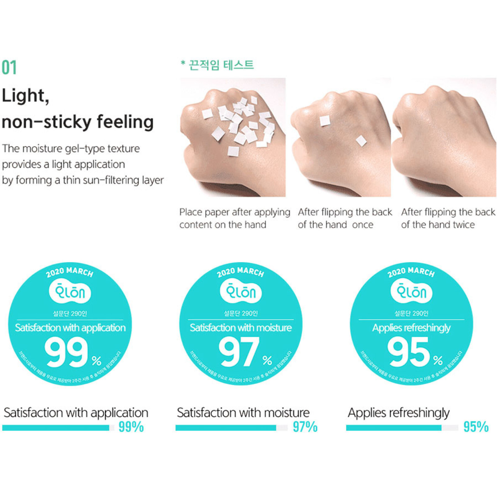 Espoir Water Splash Sun Cream SPF50+ PA+++