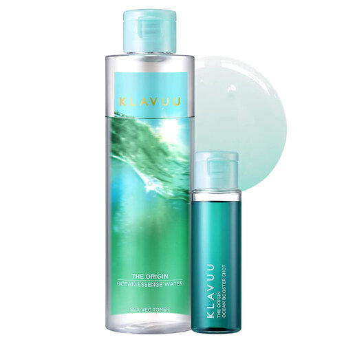 The Origin Ocean Essence Water 170ml & The Origin Ocean Booster Shot 30ml Klavuu The Origin Ocean Essence Water 170ml & The Origin Ocean Booster Shot 30ml