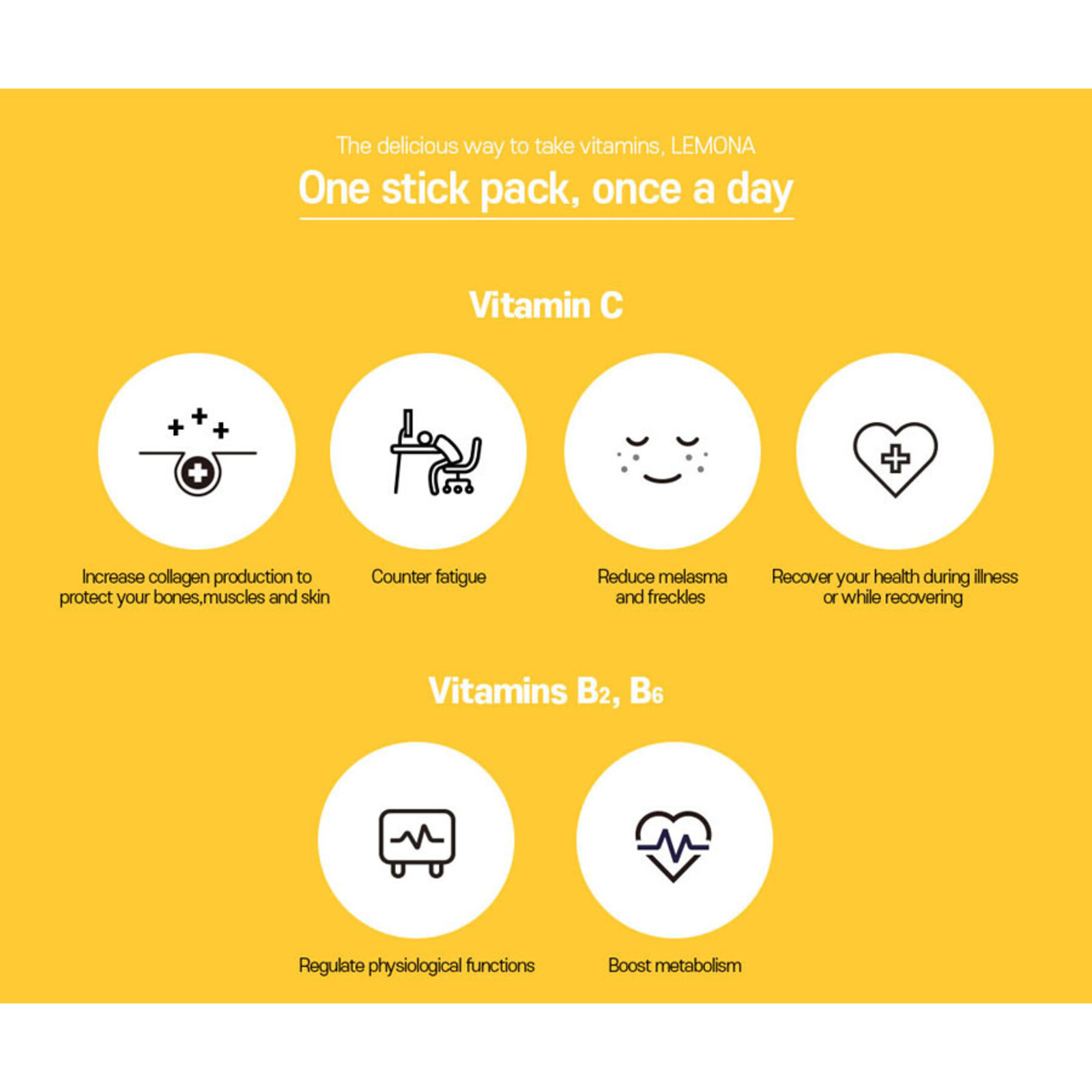 LEMONA Vitamin C 2g x 70