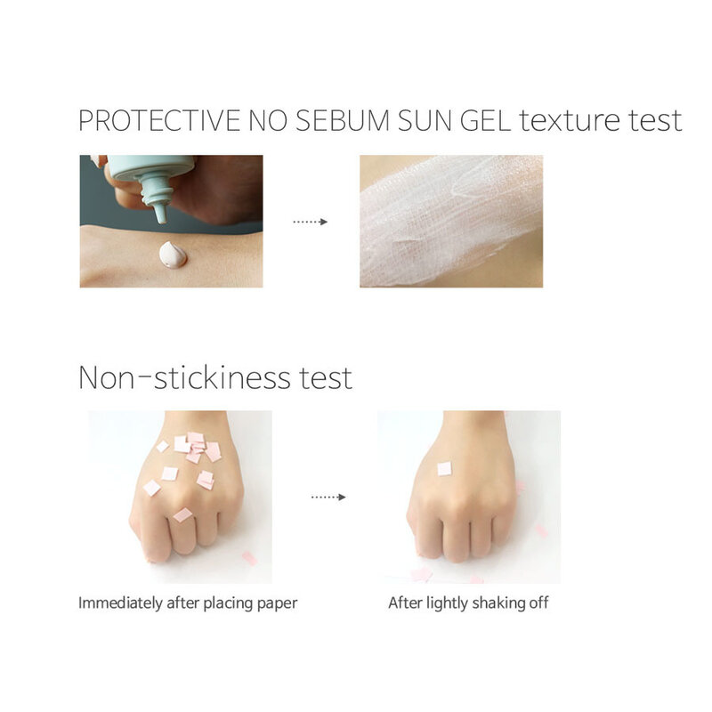 Protective No Sebum Sun Gel SPF50+ PA++++