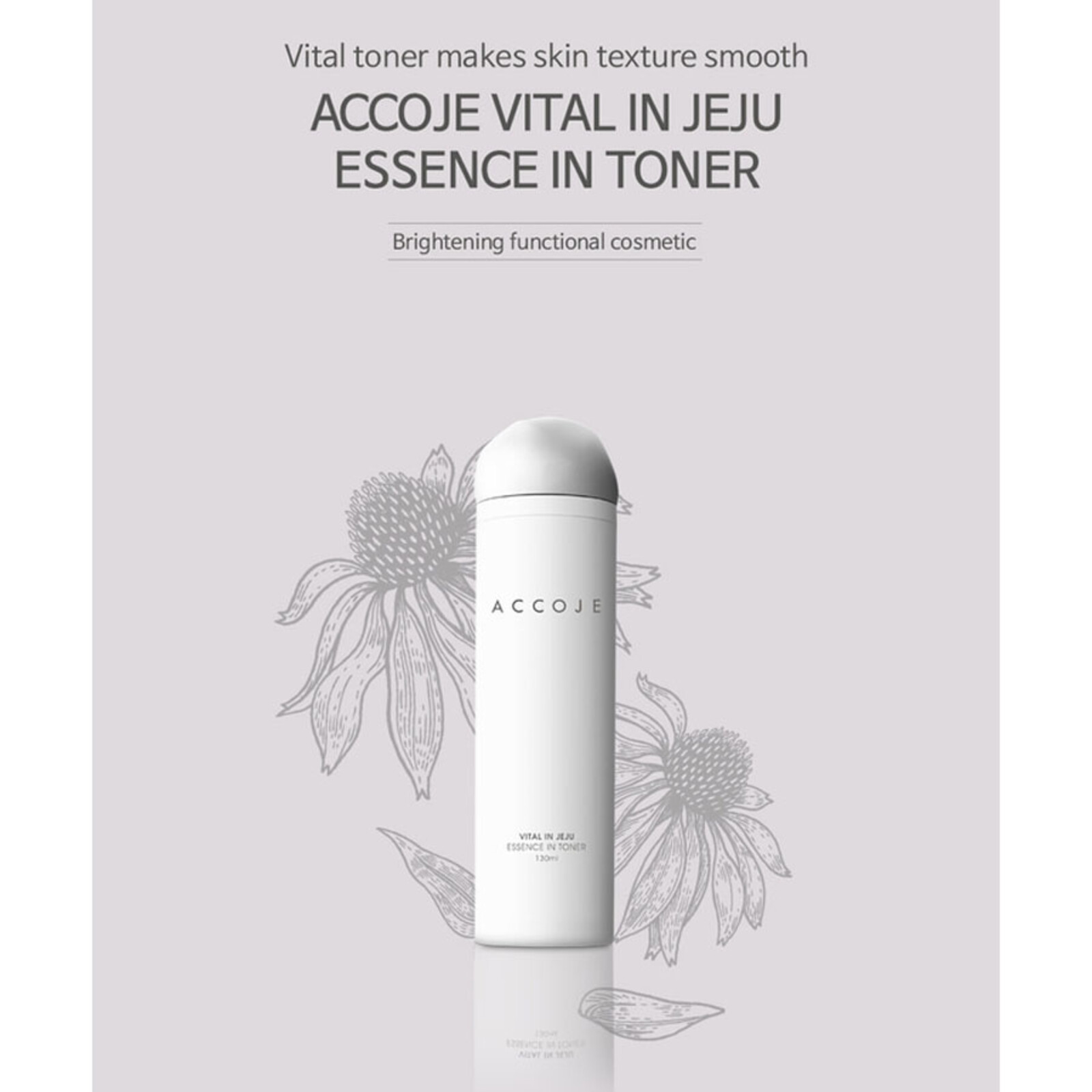 Accoje Vital in Jeju Essence in Toner
