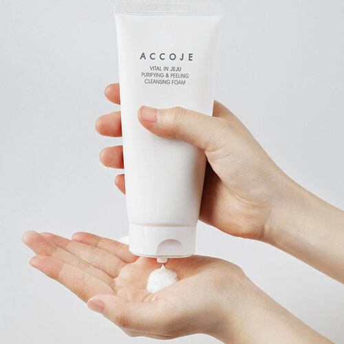 Vital in Jeju Purifying & Peeling Cleansing Foam Accoje Vital in Jeju Purifying & Peeling Cleansing Foam