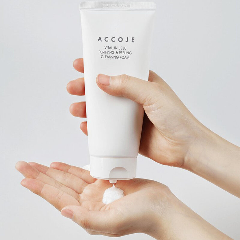 Vital in Jeju Purifying & Peeling Cleansing Foam