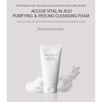 Vital in Jeju Purifying & Peeling Cleansing Foam Accoje Vital in Jeju Purifying & Peeling Cleansing Foam