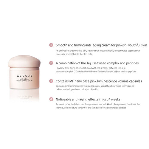 Anti-Aging Volume Capsule Cream Accoje Anti-Aging Volume Capsule Cream