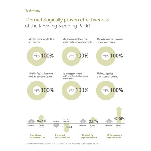 Reviving Sleeping Pack Accoje Reviving Sleeping Pack