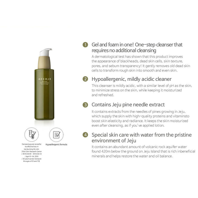 Reviving Dust Cleansing Gel to Foam