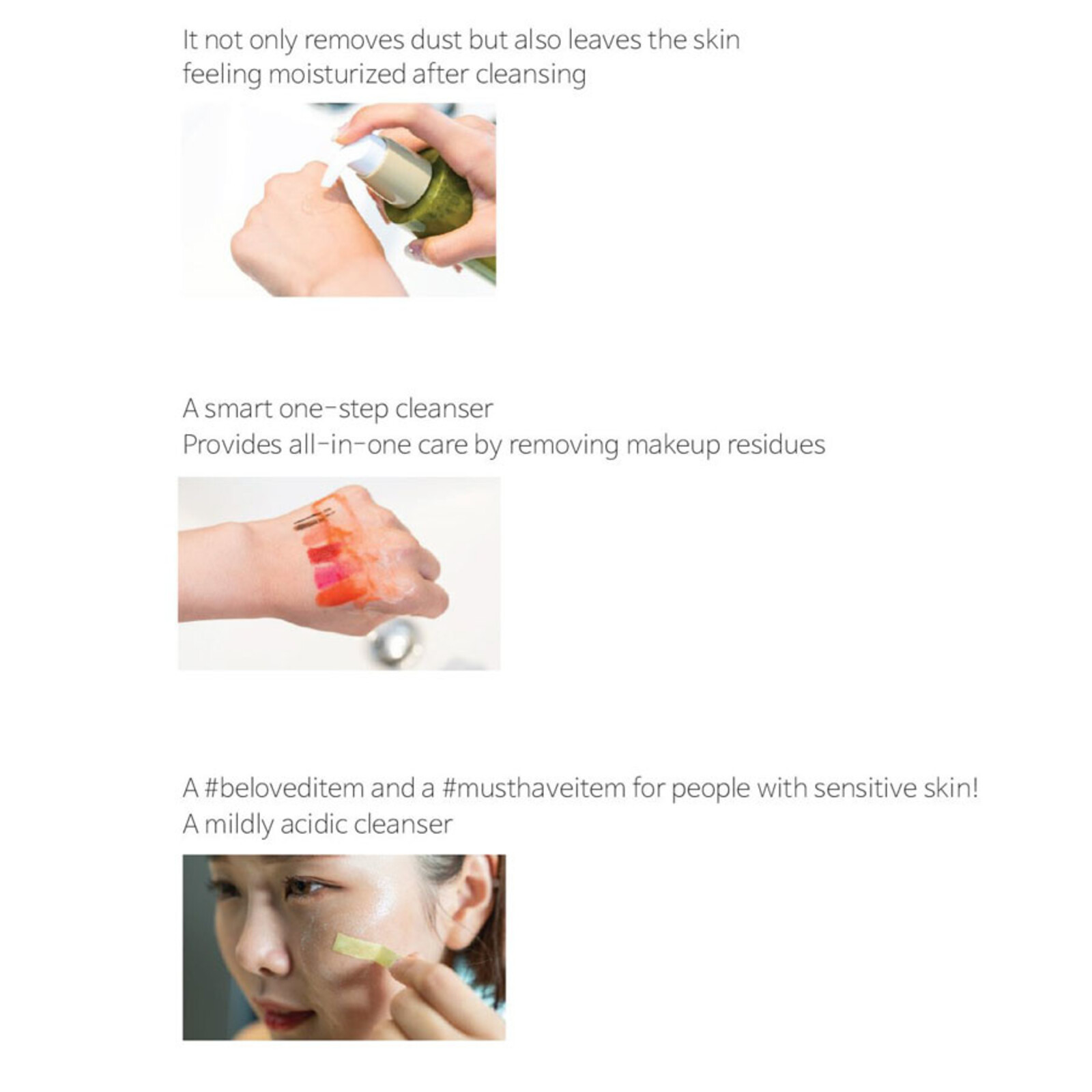 Accoje Reviving Dust Cleansing Gel to Foam