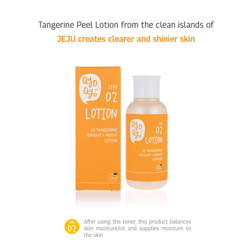 Qyo Qyo Tangerine Bright+Moist Lotion