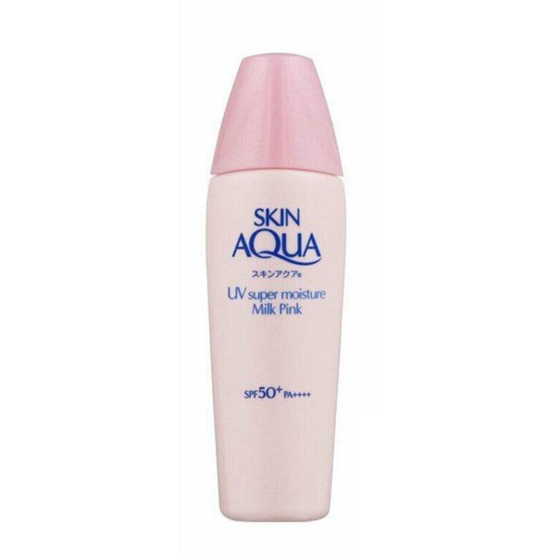Skin Aqua UV Super Moisture Milk SPF 50+ PA++++ ( Pink)