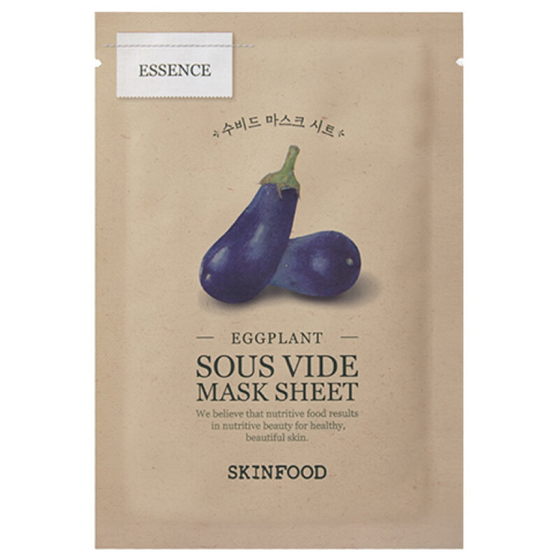 Eggplant Sous Vide Sheet Mask