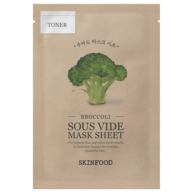 Broccoli Sous Vide Sheet Mask