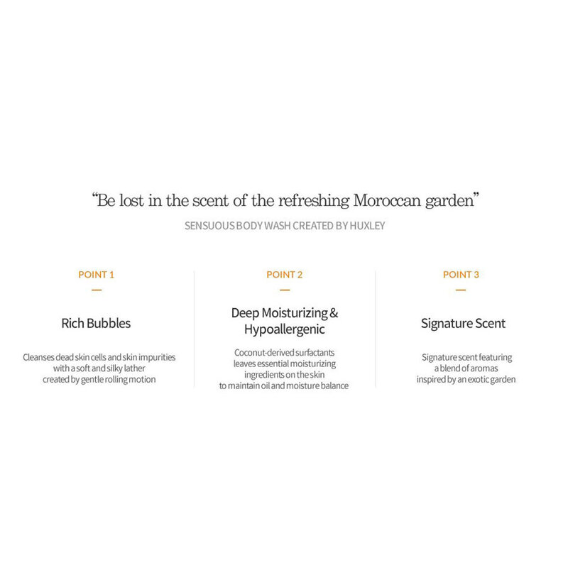 Body Wash; Moroccan Gardener