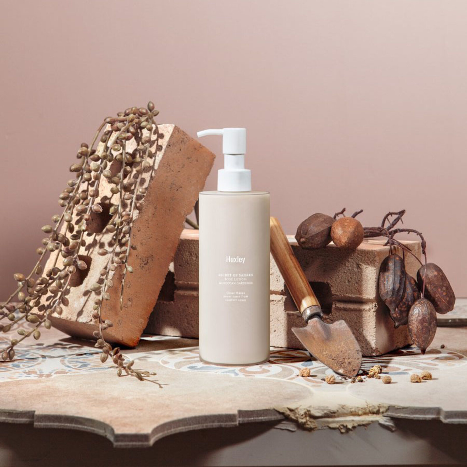 Huxley Body Lotion; Moroccan Gardener