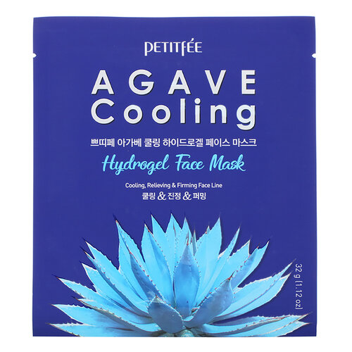 AGAVE Cooling Hydrogel Face Mask Petitfée AGAVE Cooling Hydrogel Face Mask