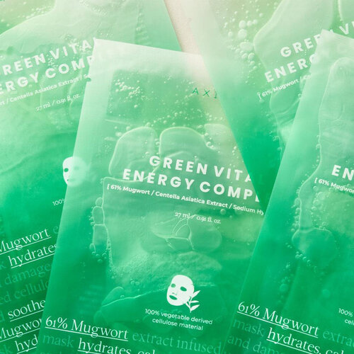 Green Vital Energy Complex Sheet Mask AXIS-Y Green Vital Energy Complex Sheet Mask