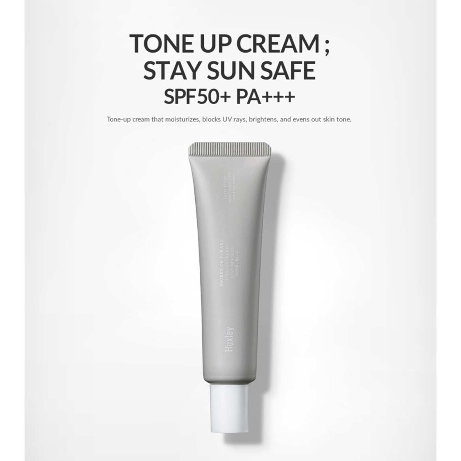 Huxley Sun Cream; Stay Sun Safe SPF50+ PA+++