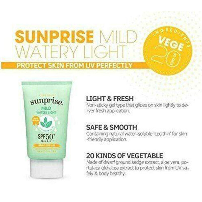Sunprise Mild Watery Light SPF50 PA+++