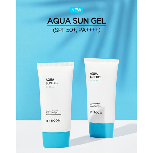 Aqua Sun Gel SPF50+ PA ++++ By Ecom Aqua Sun Gel SPF50+ PA ++++