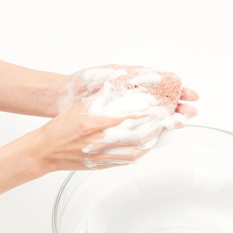 Jeju Volcanic Scoria Konjac Sponge